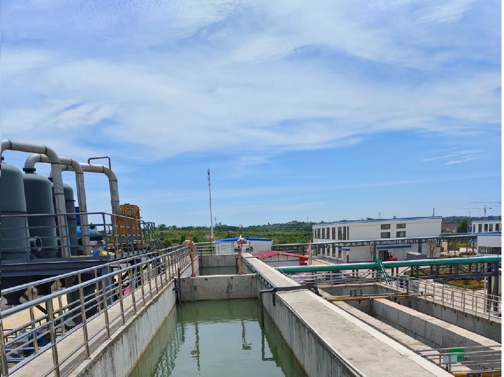 湖北某工業(yè)污水處理項(xiàng)目